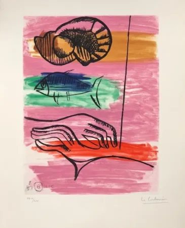 Офорт Le Corbusier - Unité