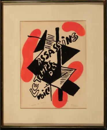 Трафарет Leger - Unique work. Matinée d’ivresse (Morning of Intoxication)