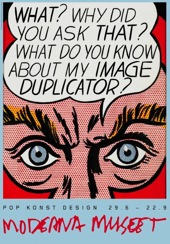 Сериграфия Lichtenstein - Image Duplicator