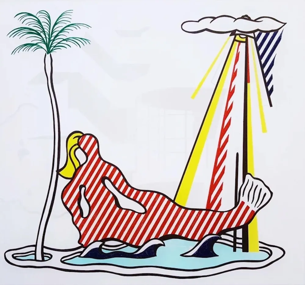 Нет Никаких Технических Lichtenstein - Mermaid, for Miami Beach