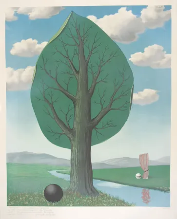 Литография Magritte - La Géante