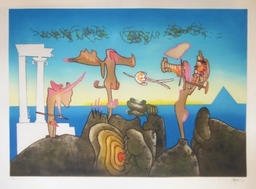 Офорт Matta - 5 a.m