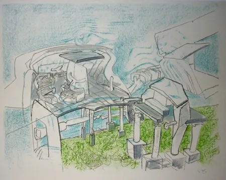 Литография Matta - Architêtre