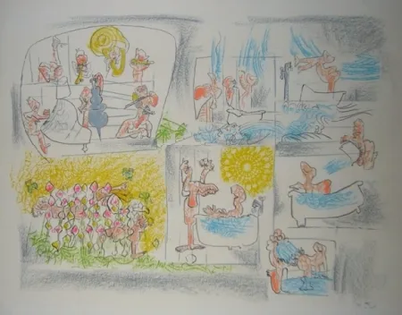 Литография Matta - Baden-Baden