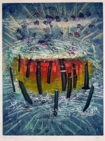 Офорт И Аквитанта Matta - Il explose