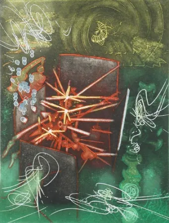 Офорт И Аквитанта Matta - Je Suis Intact