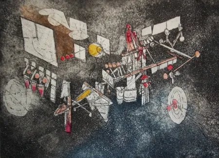 Офорт И Аквитанта Matta - Passage et sage du couple 3