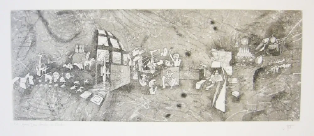 Офорт Matta - Sans titre