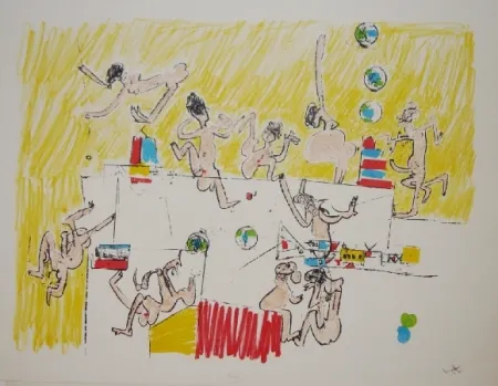 Литография Matta - Sans titre