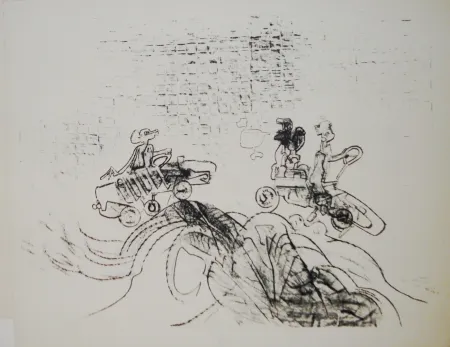 Литография Matta - The Car-Boys