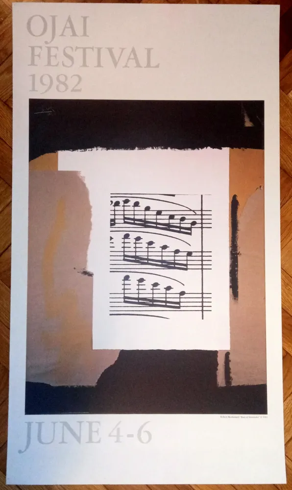 Афиша Motherwell - Ojai festival (poster) , 1982