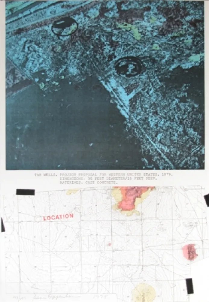 Сериграфия Oppenheim - Tar Wells