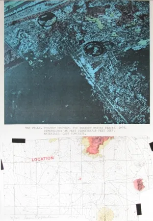 Сериграфия Oppenheim - Tar Wells