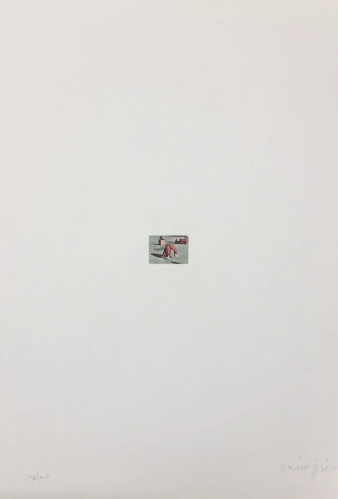 Литография Parmiggiani - SENZA TITOLO