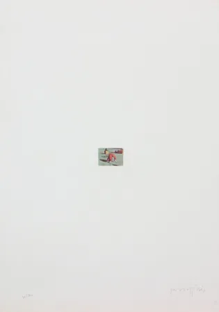 Литография Parmiggiani - SENZA TITOLO