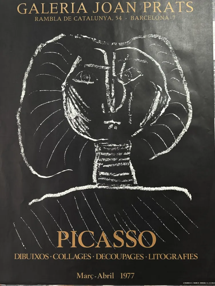 Гашение Picasso (After) - Dibuxos-Collages-Decoupages-LItografies