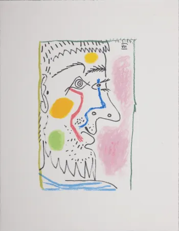 Литография Picasso (After) - Le Goût du Bonheur (O), 1970