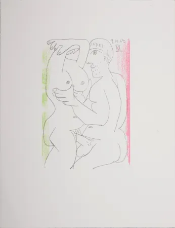 Литография Picasso (After) - Le Goût du Bonheur (W), 1970