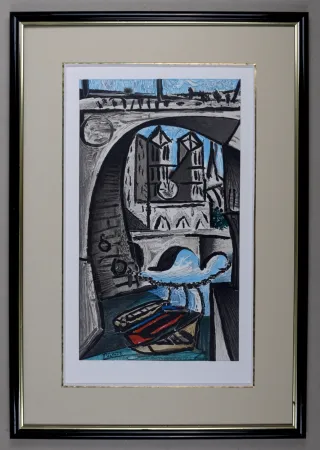 Литография Picasso (After) - Notre-Dame, 1979