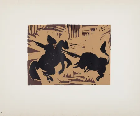 Линогравюра Picasso (After) - Pique, 1962