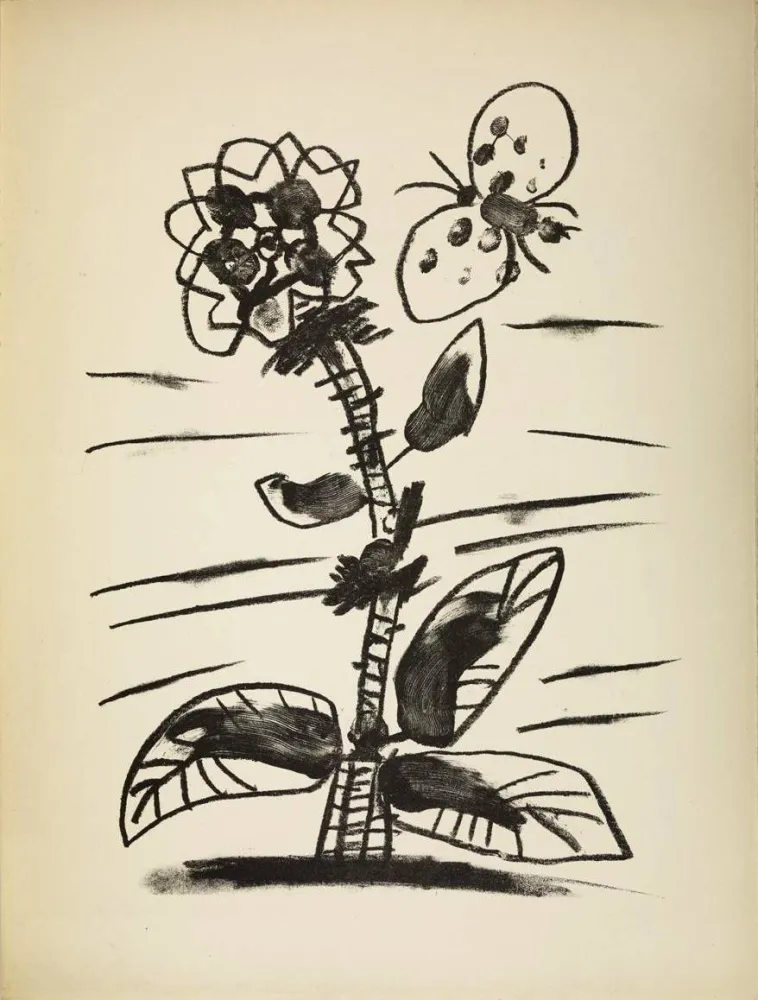 Литография Picasso - De mémoir d'homme, Planche IV