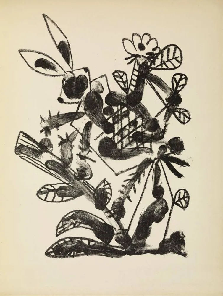 Литография Picasso - De mémoir d'homme, Planche IX