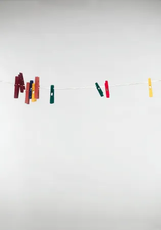 Сериграфия Pistoletto - Mollette