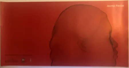 Афиша Plensa - Poster Jaume Plensa IVAM