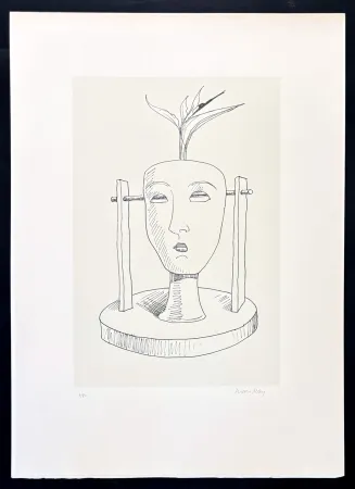 Литография Ray - Man Ray (1890–1976) - Maschere - Lithograph on paper