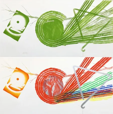 Офорт И Аквитанта Rosenquist - SPOKES AND SPOKES: 2 STATE