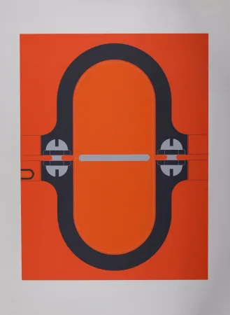 Сериграфия Sato - Composition Pop (Animals of the night), 1971