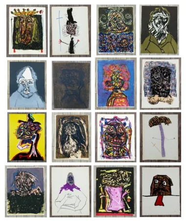 Литография Saura - La Historia de España