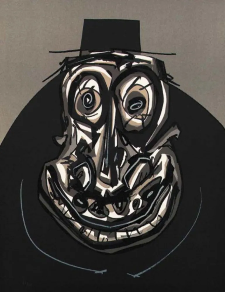 Литография Saura - Melanchton I