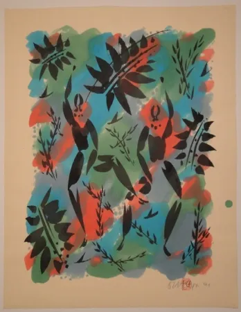 Монотип Scheidl - Tanzfigur