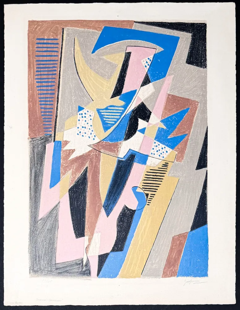 Литография Severini - Danseuse