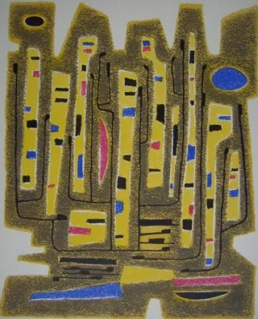 Литография Singier - La Patriette de Conzalve