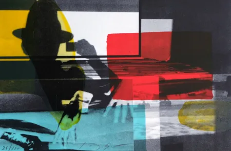 Литография Soulie - Cinema