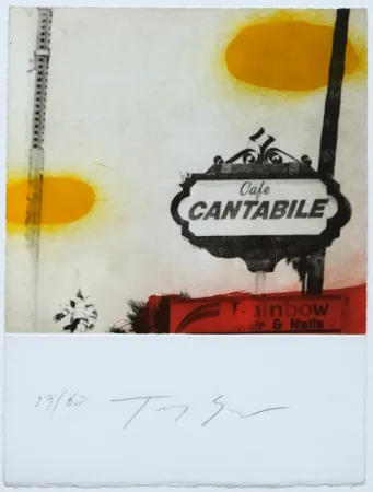 Офорт Soulie - LA