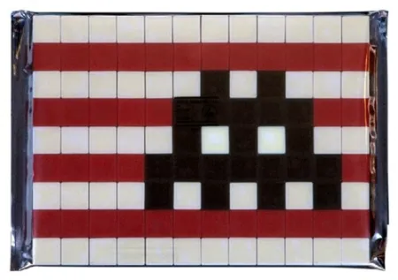 Многоэкземплярное Произведение Space Invader - Invader IK18, kit d’invasion L.A