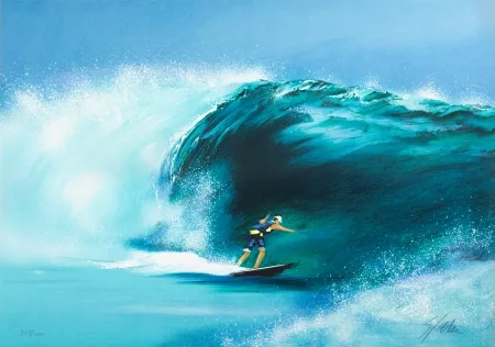 Литография Spahn - La Vague