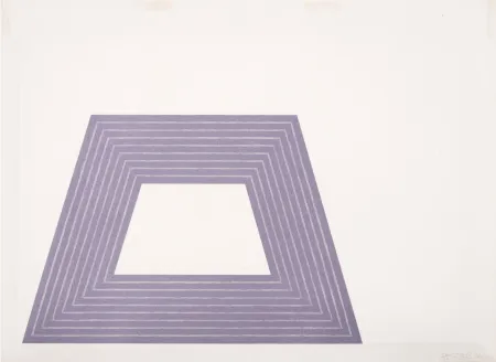 Литография Stella - Ileana Sonnabend, from Purple Series