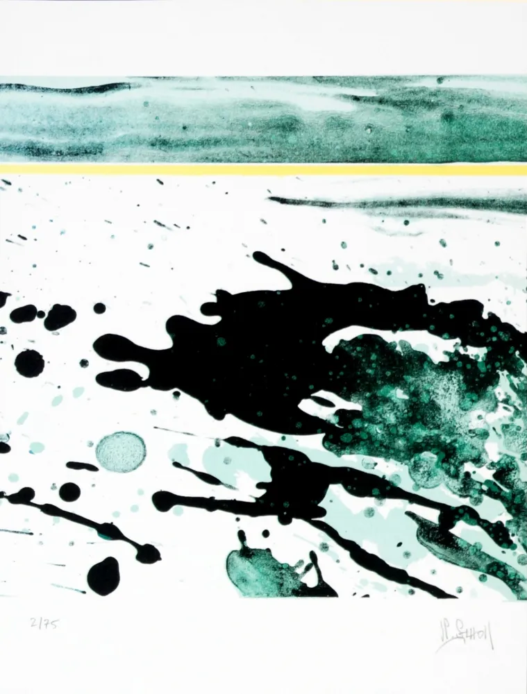 Литография Stholl - Fraktion de contre vagues