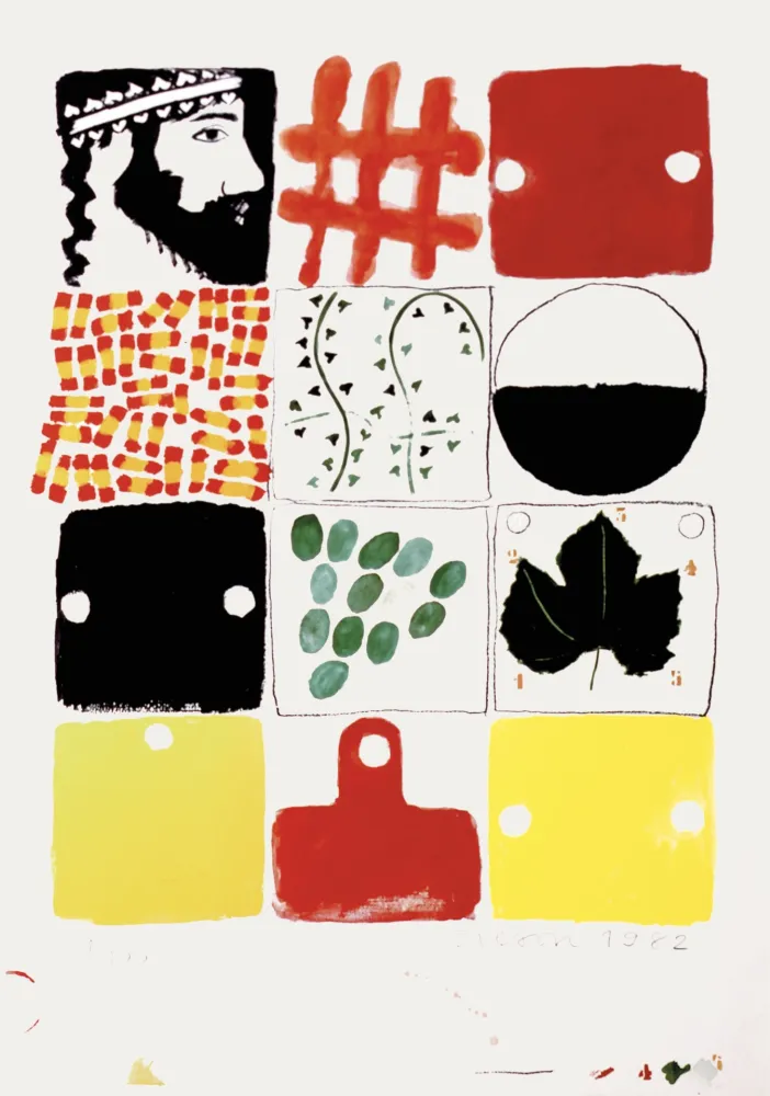 Литография Tilson - Untitled