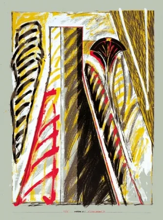 Литография Titus Carmel - Interieur