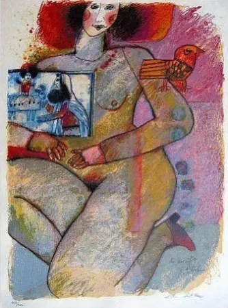 Литография Tobiasse - Composition