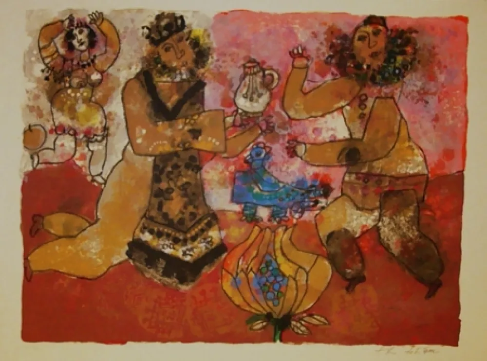 Литография Tobiasse - Sans titre