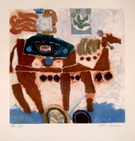 Карборунд Tobiasse - Une fleur 