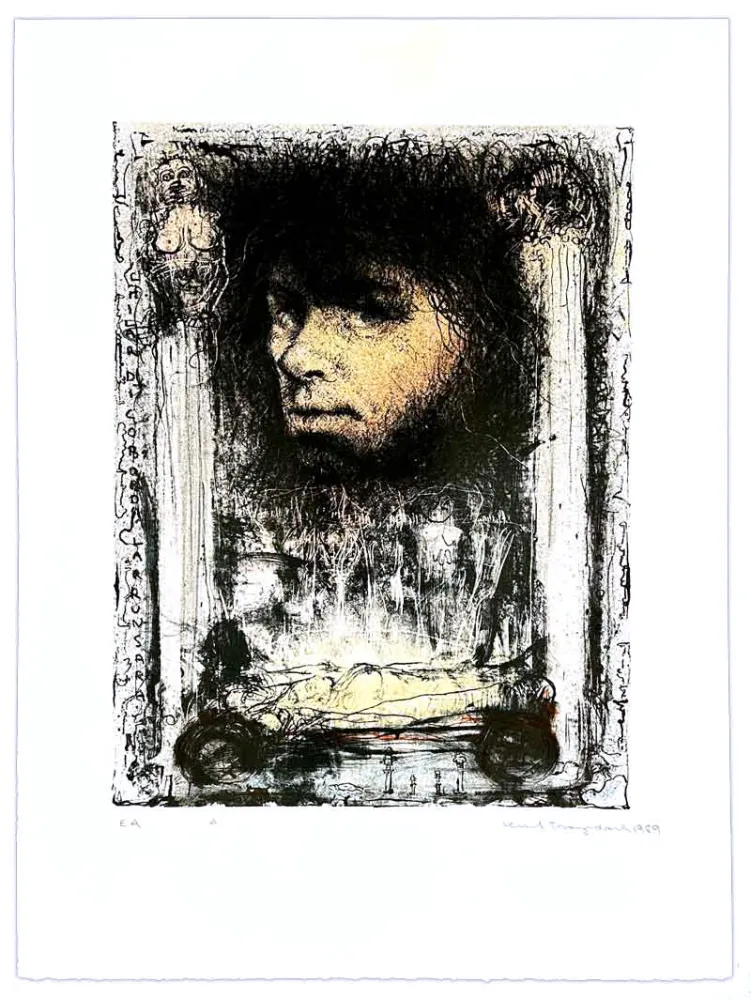 Литография Trampedach - Sans titre