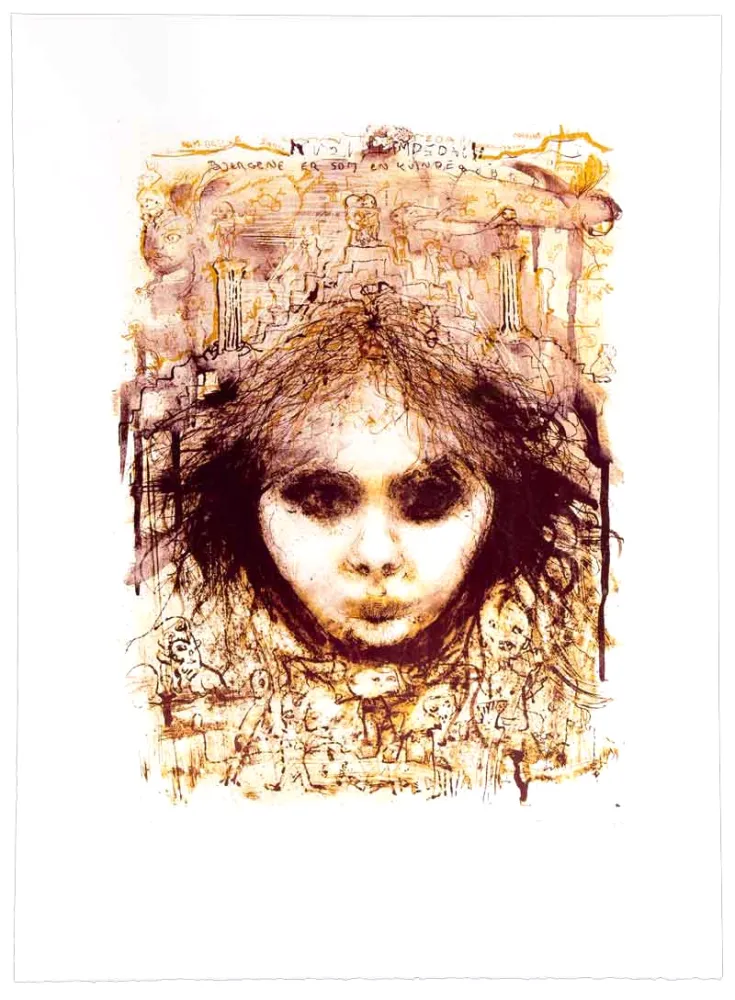 Литография Trampedach - Sans titre