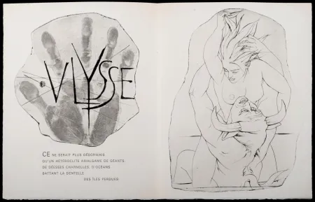 Гравюра Trémois - (& Jean Giono) - Naissance de l'Odyssée, 1966 - Full book!